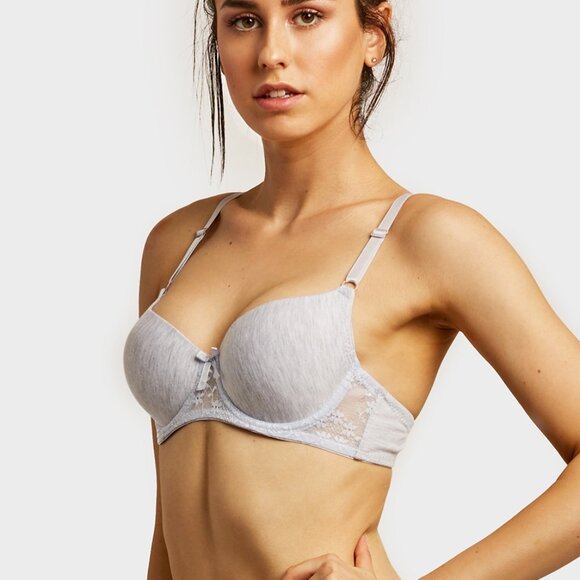 PACK OF 6 Women's Sofra Full Coverage Underwire Solid T Shirt Bras (BR4326P) - Picture 2 of 10